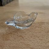 Crystal bird salt cellars