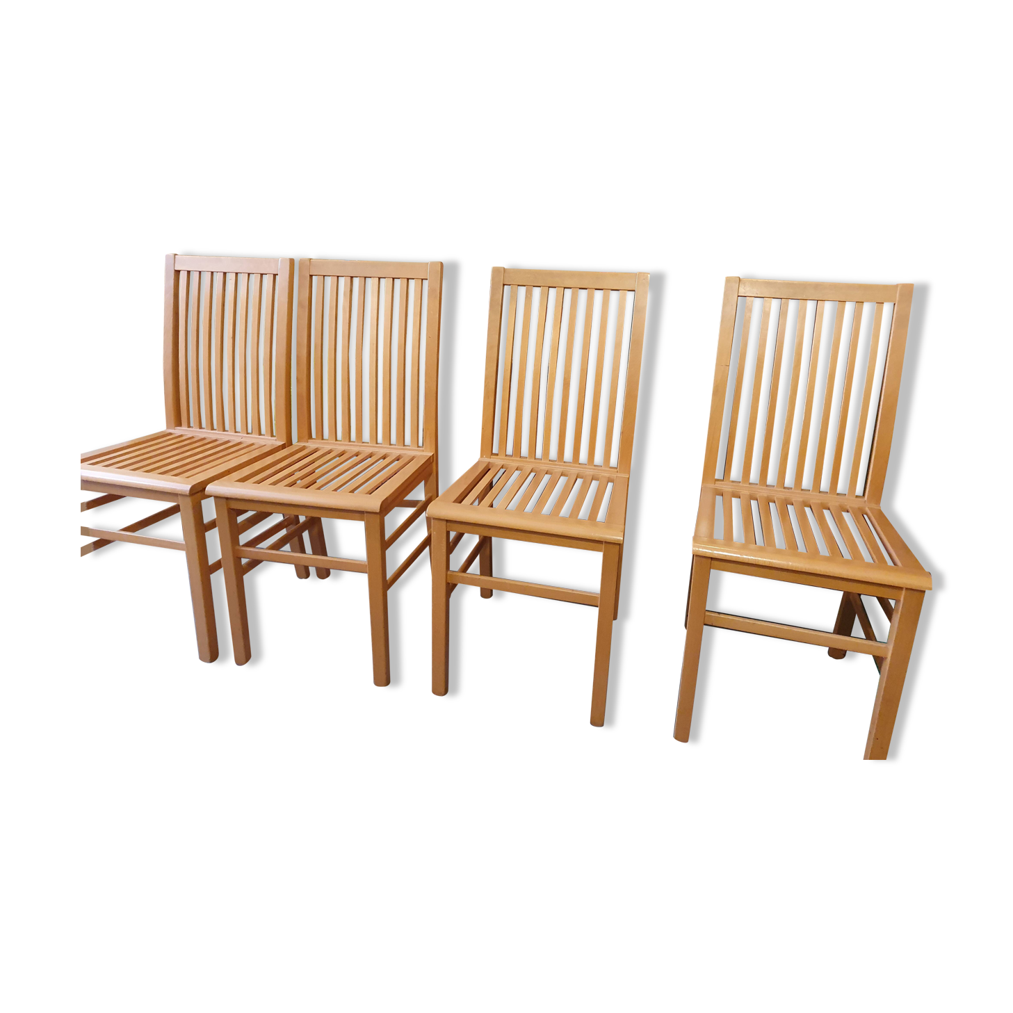 Wooden chairs