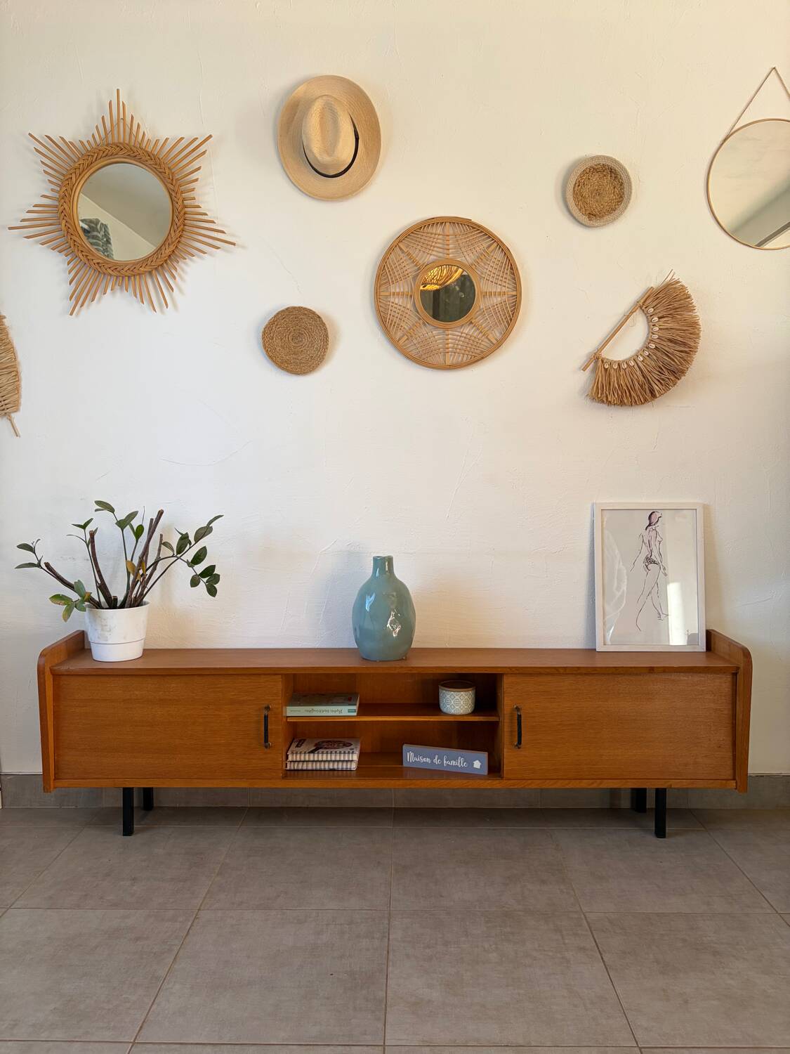 Vintage enfilade (shallow)