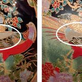 Amphora vase ansé Zhongguo Zhi Zao ~ China ~ 70s