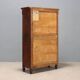 Antique mahogany secretary with leather, Italy, 19th century