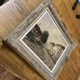 Italian School of the 20th century: Oil on canvas by Enrico Gatti signed, located and dated