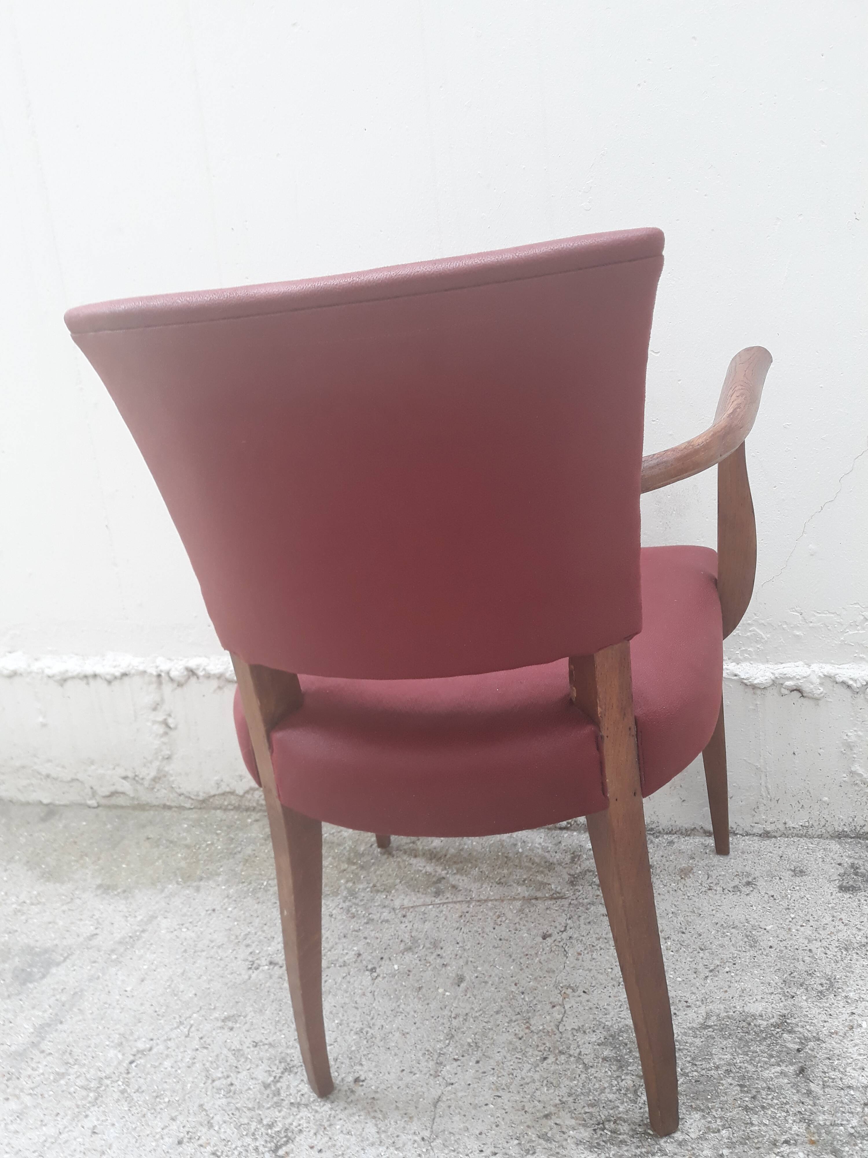 Art deco bridge chair