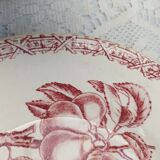6 assiettes plates Choisy Leroy