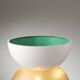 Lampe Planter / Pot en fibre de verre, Luci Milano Italie, années 1970