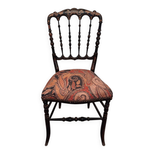 Chaise Napoléon III - noirci