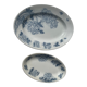 Deux plats de service modèle Floréal luneville K & G vintage et collector