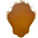 Miroir baroque doré vintage / miroir mural