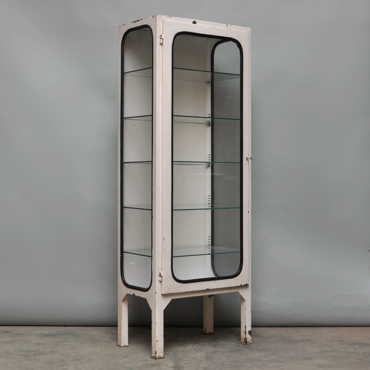 Vintage medical showcase 1970s