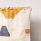 Authentic handmade woven beni ourain rug.
