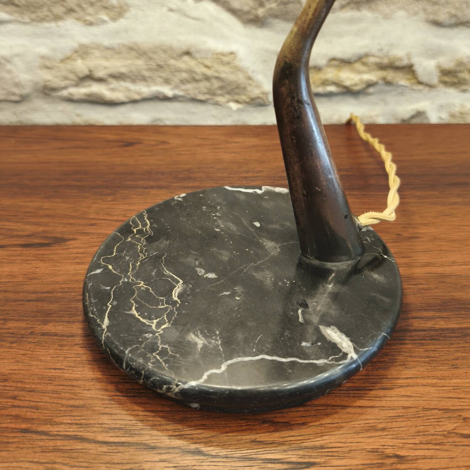 Lampe à poser design Oscar Torlasco, Lumen Milano, 1950