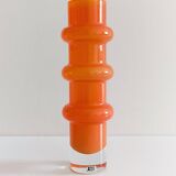 Scandinavian Modern Hooped Glass Vase by Aseda, Sweden 1960s