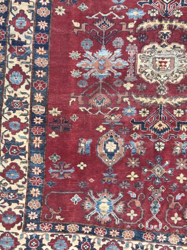 Carpet vintage chobi afghan done hand 215 x 250 cm