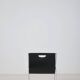 Italian folding magazine holder with saddle leather, 1970s