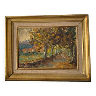 Tableau Victor Ferreri peintre impressionniste