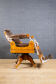 Chaise Barbier Art Déco Chêne et Cuir