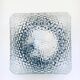 Square Wall Lamp in Glass by RZB Leuchten, 1960s