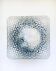 Square Wall Lamp in Glass by RZB Leuchten, 1960s