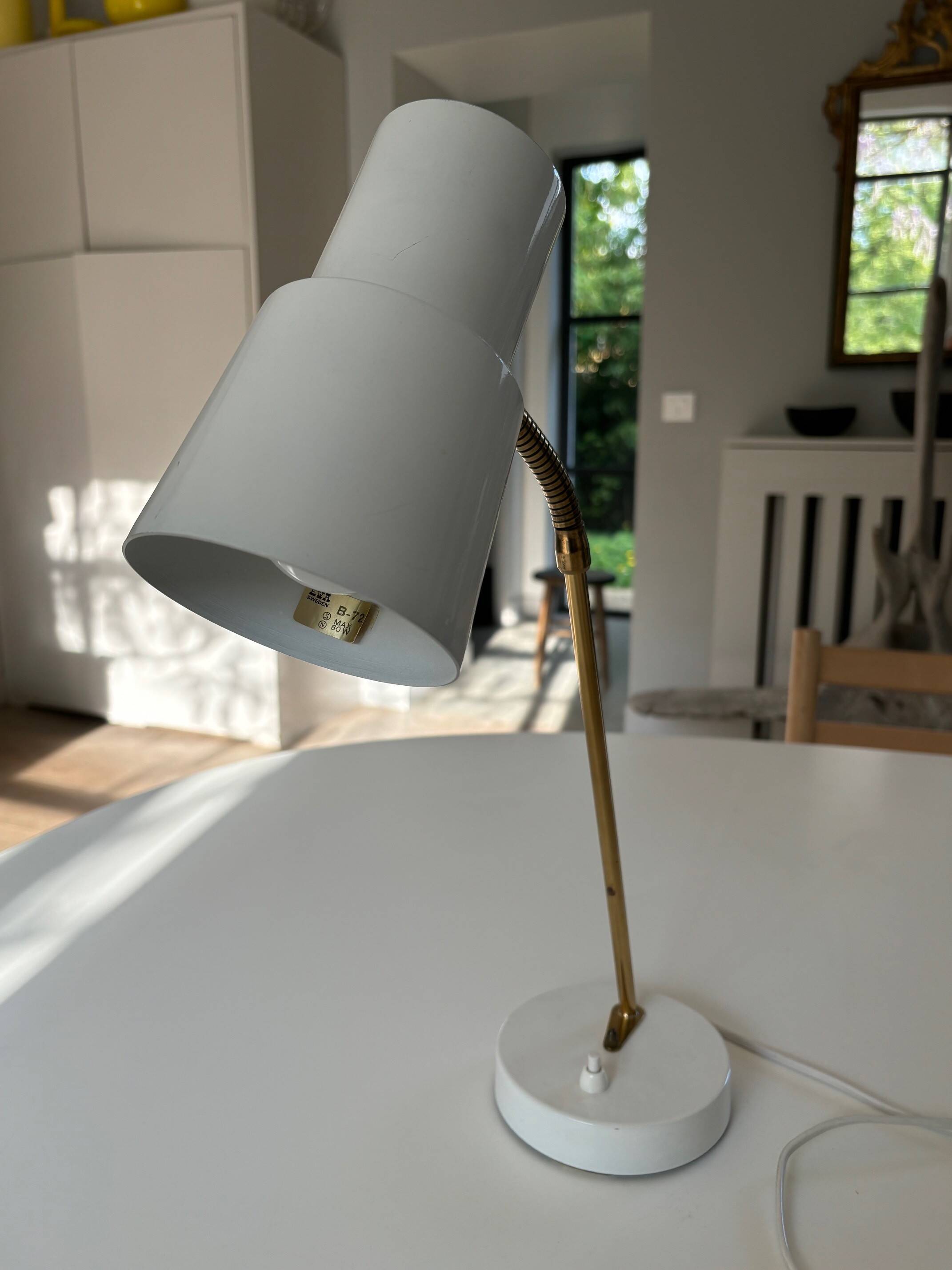 lampe modèle B-7 de Ewa -Suède années 70