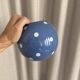 Vase vintage a pois - Scheurich Keramik