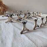 Set of 12 Christofle knife rests, Moderne 1912 model