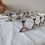 Set of 12 Christofle knife rests, Moderne 1912 model