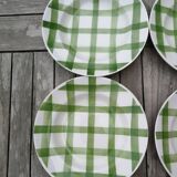 Ensemble de 5 assiettes creuses Orchies Moulins des Loups