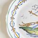 Nevers earthenware plate