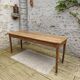 Oak farmhouse table