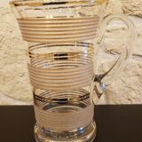 Granite glass jug with gold edging