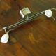 "Paulmann" 1m40 design hanging 6 lights anodized aluminium - 70s