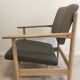 Vintage lounge chair from Czechoslovakia from the 1960s.