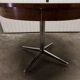 Dining table 1970 extendable formica feet cross atypical chrome