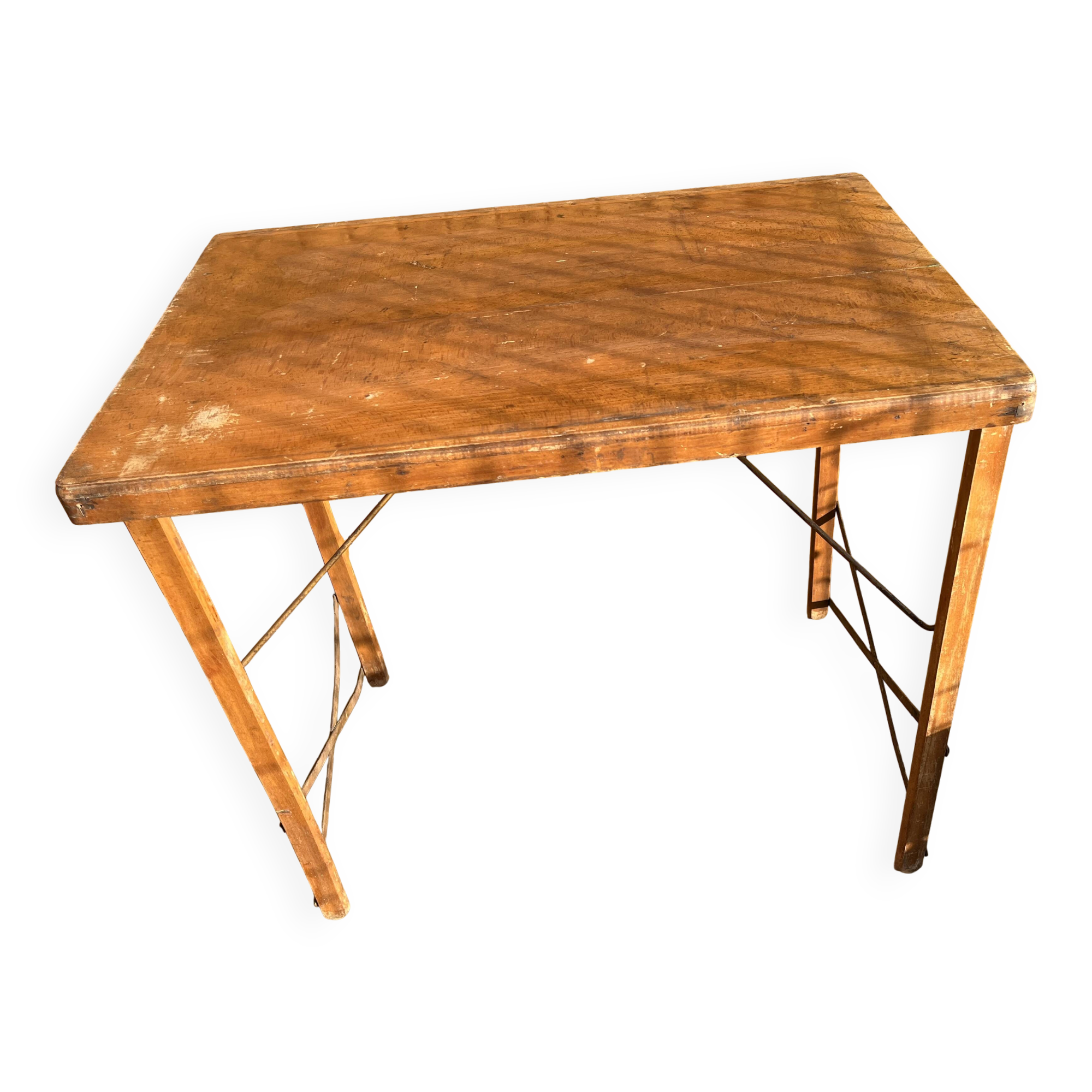 old camping table