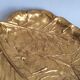 Empty Pocket leaves gilded terracotta
