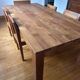 Set of 4 Ethnicraft teak chairs