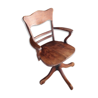Oak American office chair
