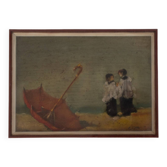 Vintage Framed Painting