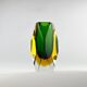 Vintage Italian Sommerso Glass Vase, Murano, 1970s