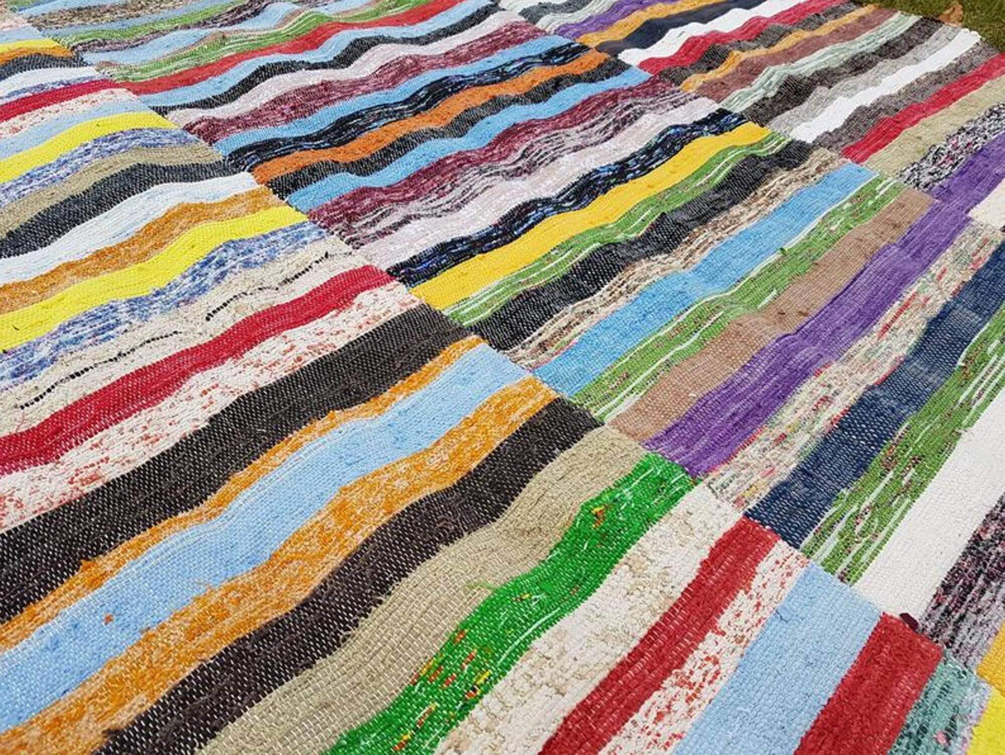 Kilim turc vintage tissé main