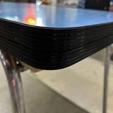 Vintage blue Formica table