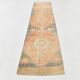 3x12 oriental vintage runner rug.