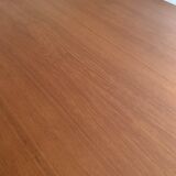 Table extensible en chêne, années 50