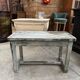 Patinated console from the early 20th century.