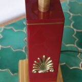 Unilux vintage red lamp base