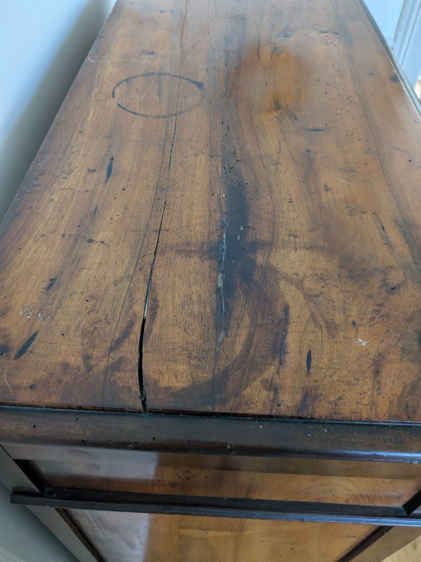 Vertiko style Louis Philippe