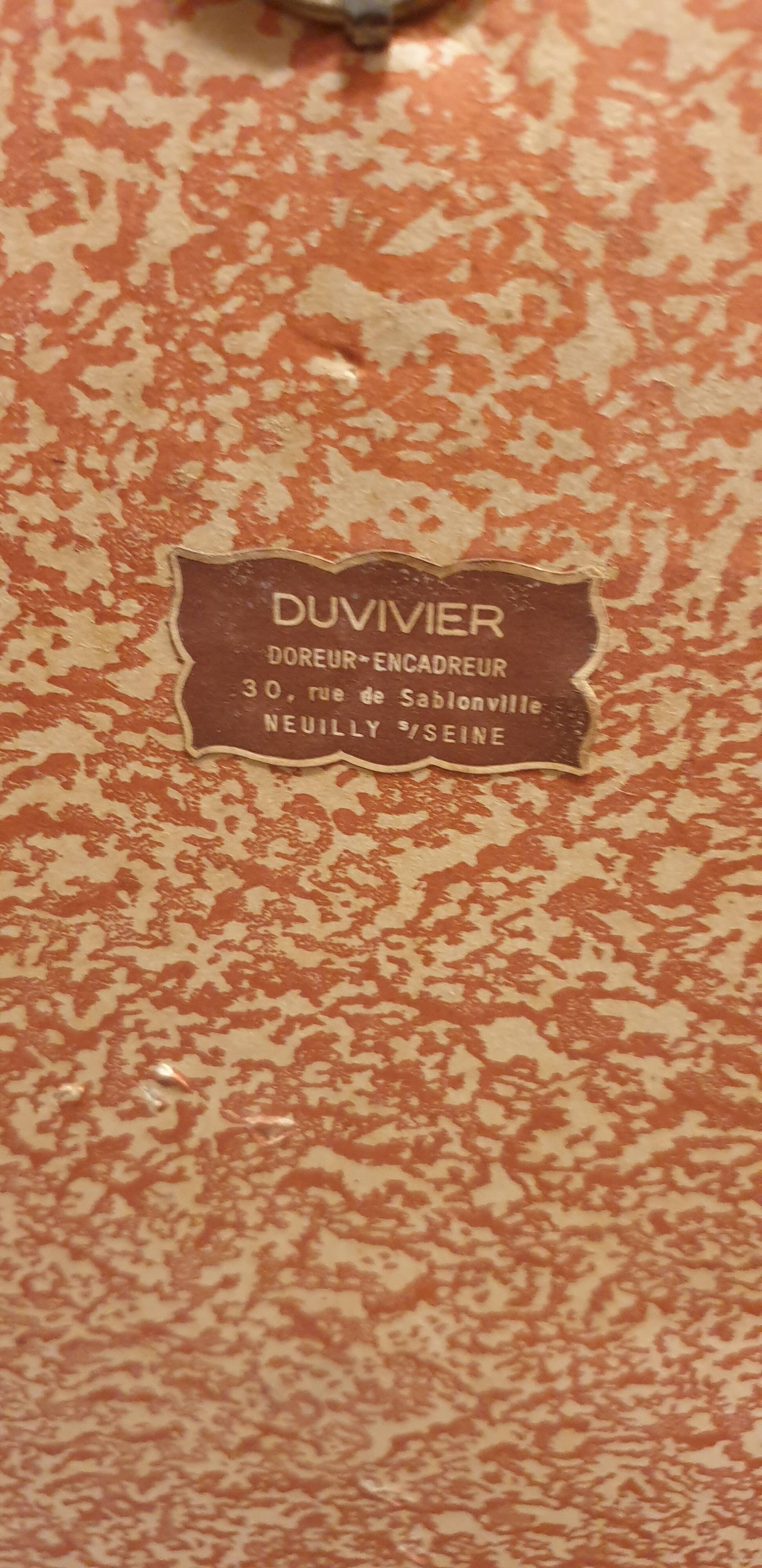 Poster framed under glass BOTERO