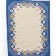 Scandinavian style vintage flat weave/kilim rug