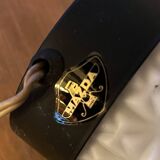 Mazda lamp with opaline glass and patterns