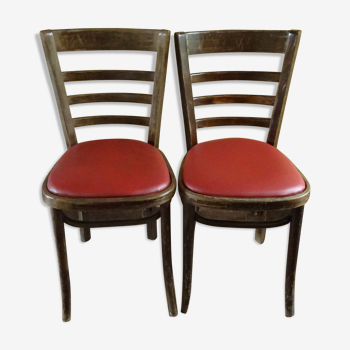 Paire de chaises bistrot